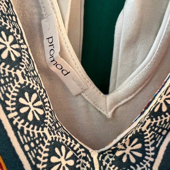 Promod tie-back boho tee - Picture 3 of 6